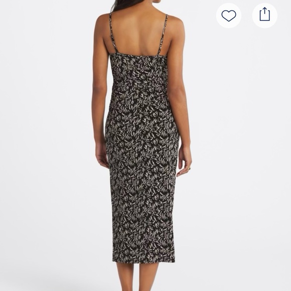 Nine Britton Ruched Midi Dress - Picture 2 of 3